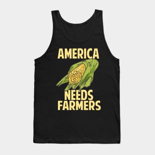 America Needs Farmers Tank Top